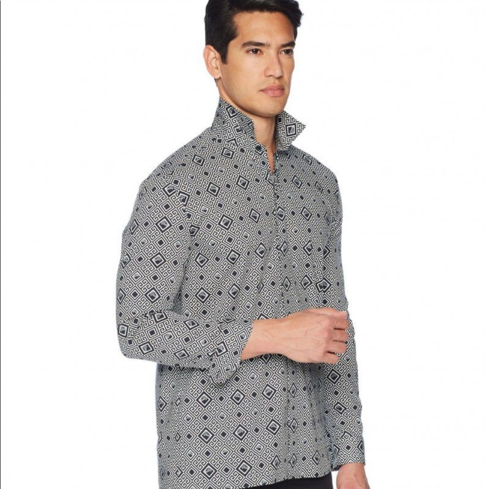 New Versace mens dress shirt, worn once!!